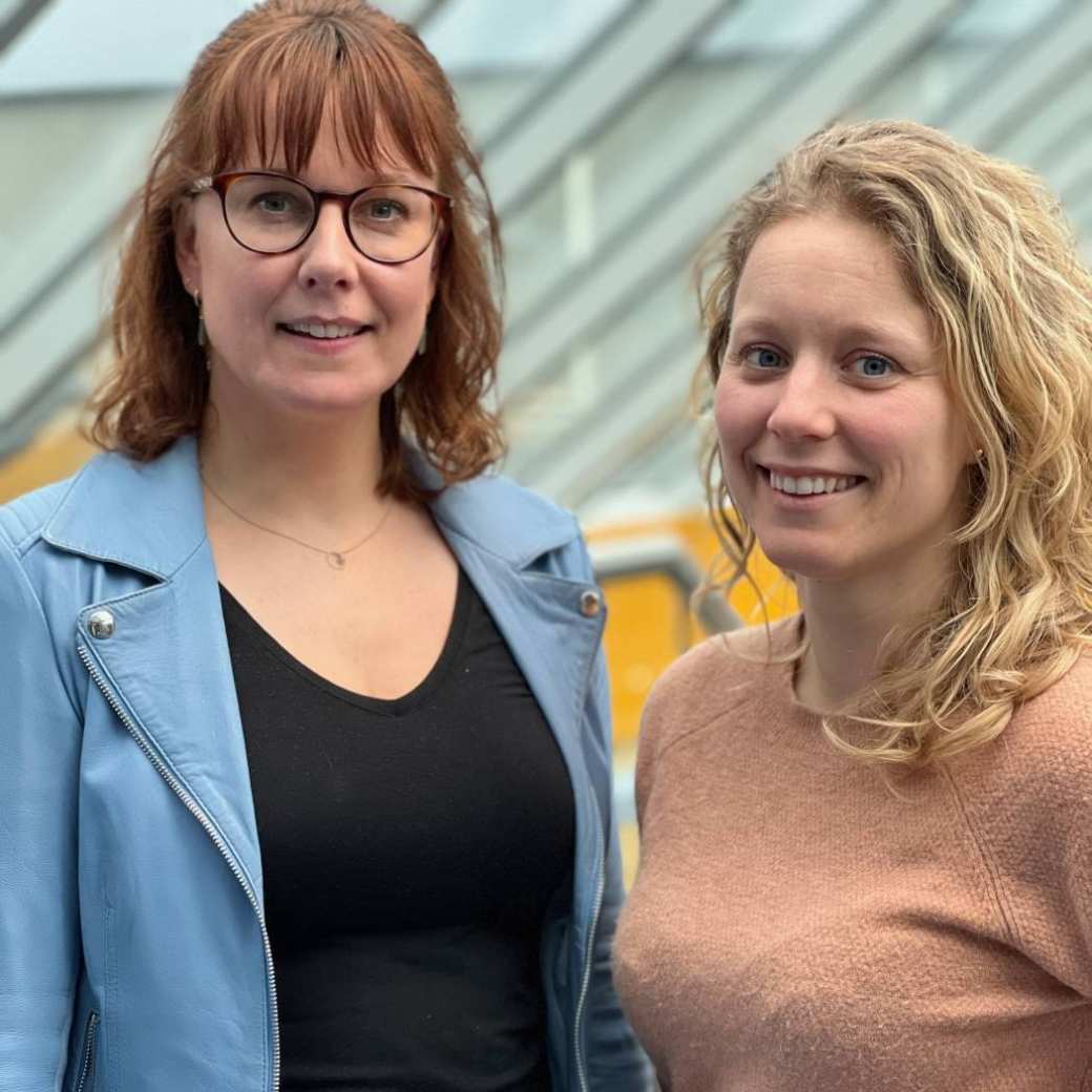 Onderzoekers van de HAN: Debra Trampe en Daphne Hachmang