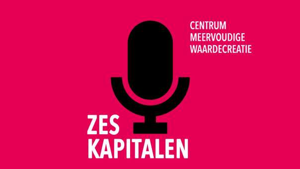 Beeld bij de aankondiging van een nieuwe aflevering van de podcastserie Zes Kapitalen van het HAN Centrum Meervoudige Waardecreatie