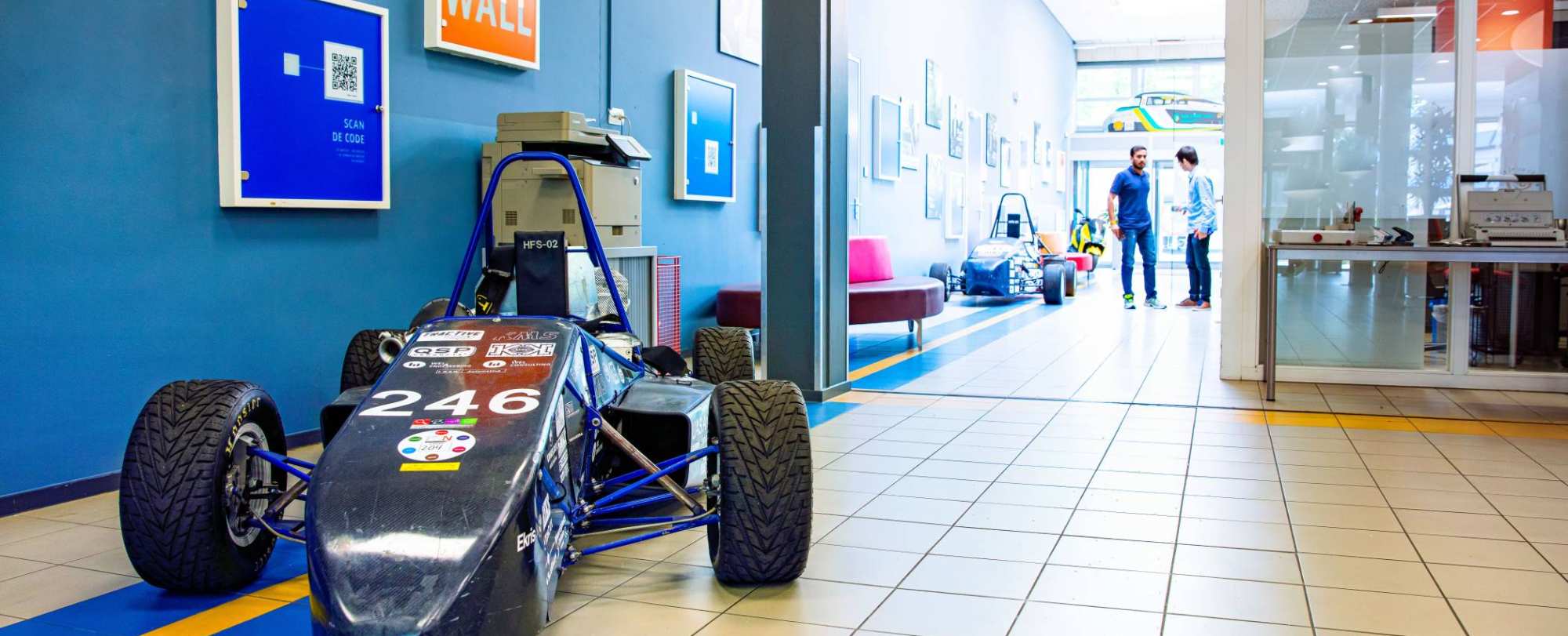 Overzicht Ruitenberglaan 29 Formula Student Auto