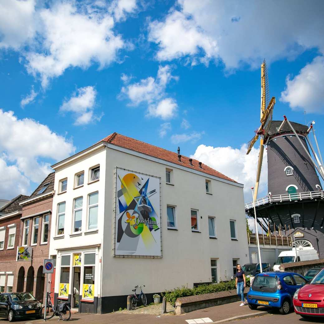 Arnhem Klarendal met molen