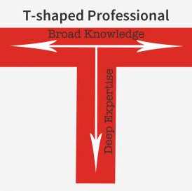 374856 De T-shaped professional