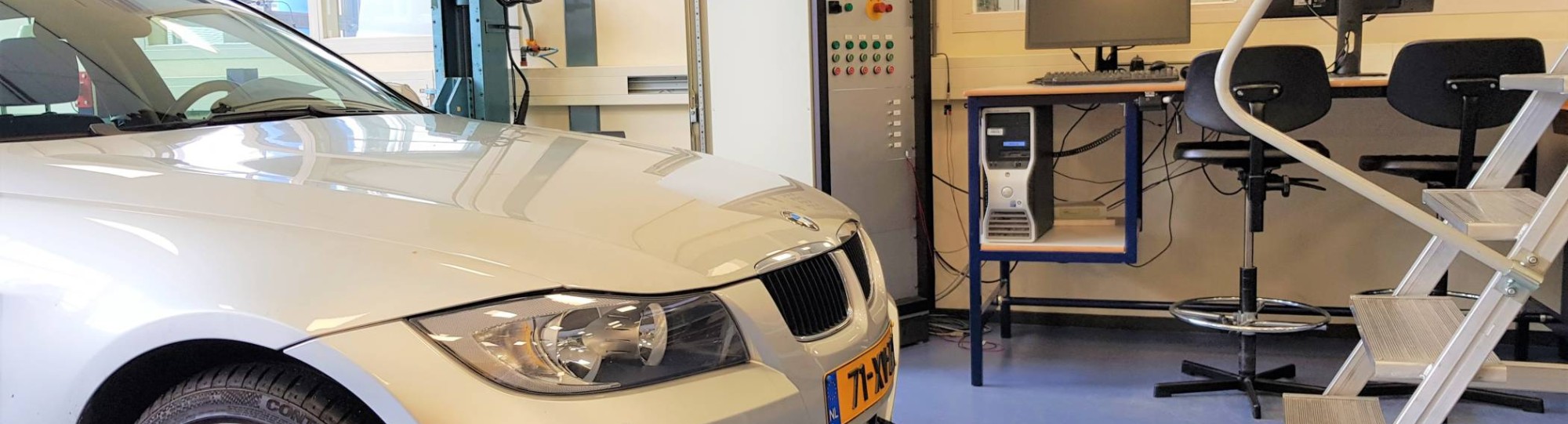 automotive testopstelling BMW