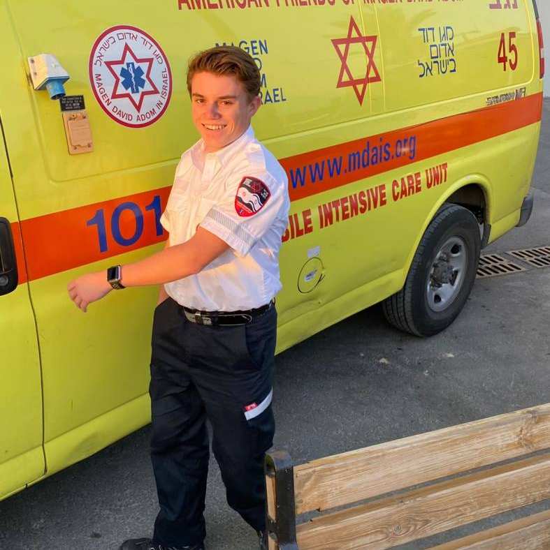 Student Medische Hulpverlening Internationalisering minor in Israël voor ambulance