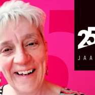 356313 banner HAN 25 jaar jubileum met Anite Verkerk, hoofddocent Bedrijfseconomie