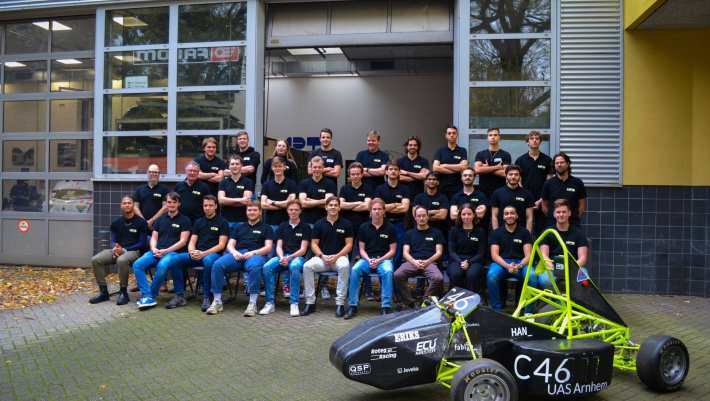 Studententeam HAN Formula Student (HFS) seizoen 2023-2024