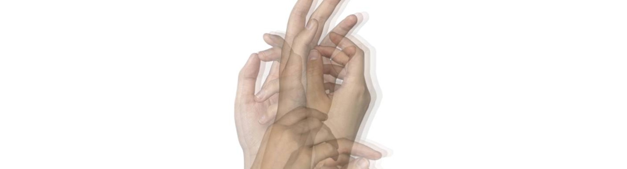 447997 Handen die bewegen gebruikt bij Installatie Wietske Kuijer