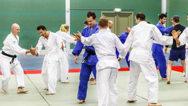 klassikaal judo oefening