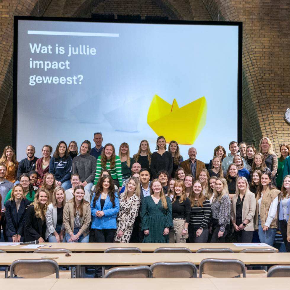 groep studenten PZW