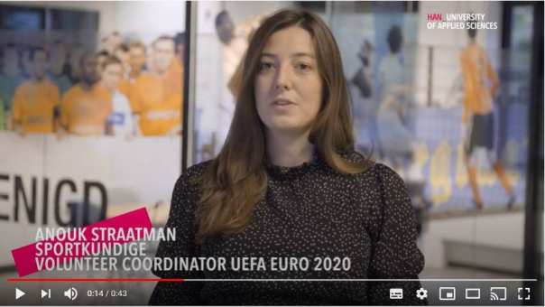 Sportkunde alumna Anouk aan het woord