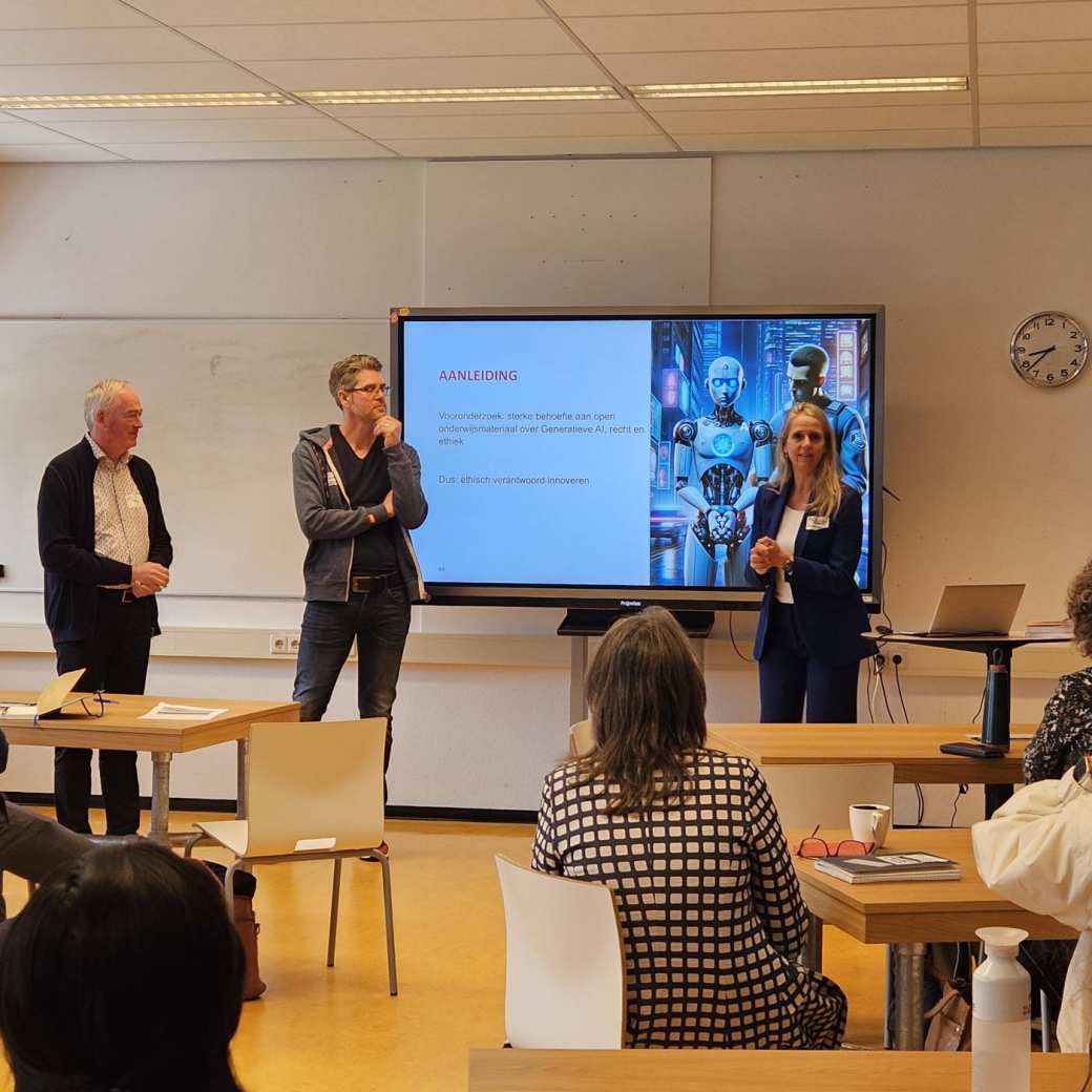Foto's gemaakt tijdens het HAN AI-Sandbox symposium.