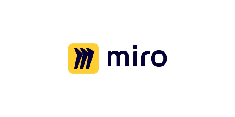 Logo van Miro met symbool en naam