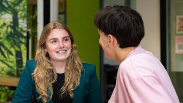 Studenten HAN Facility Management op Laan van Scheut 10 in Nijmegen