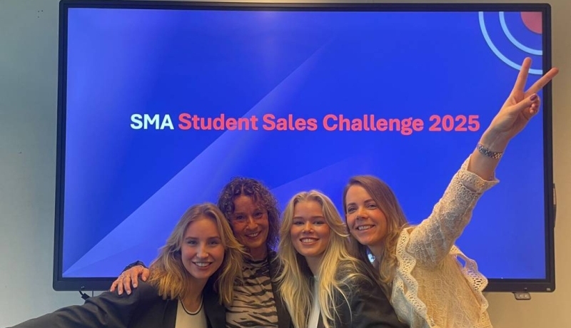 HAN studenten winnen  SMA Sales Challenge