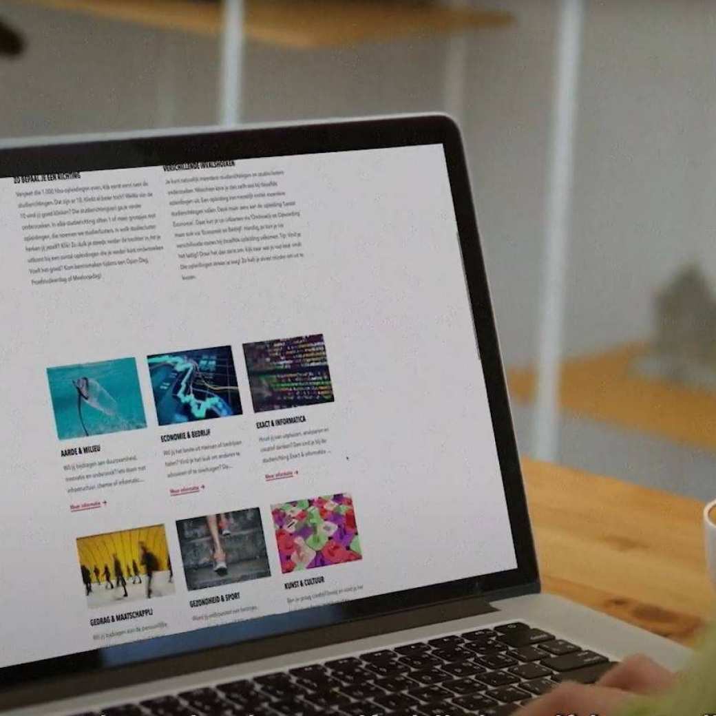 screenshot van de algemene video over de HAN studierichtingen 2022