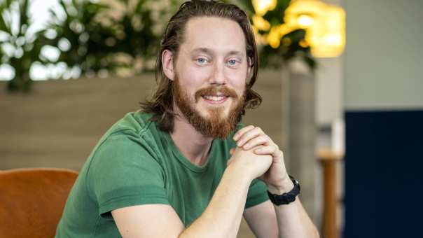 Student Jeffrey Hulzentop