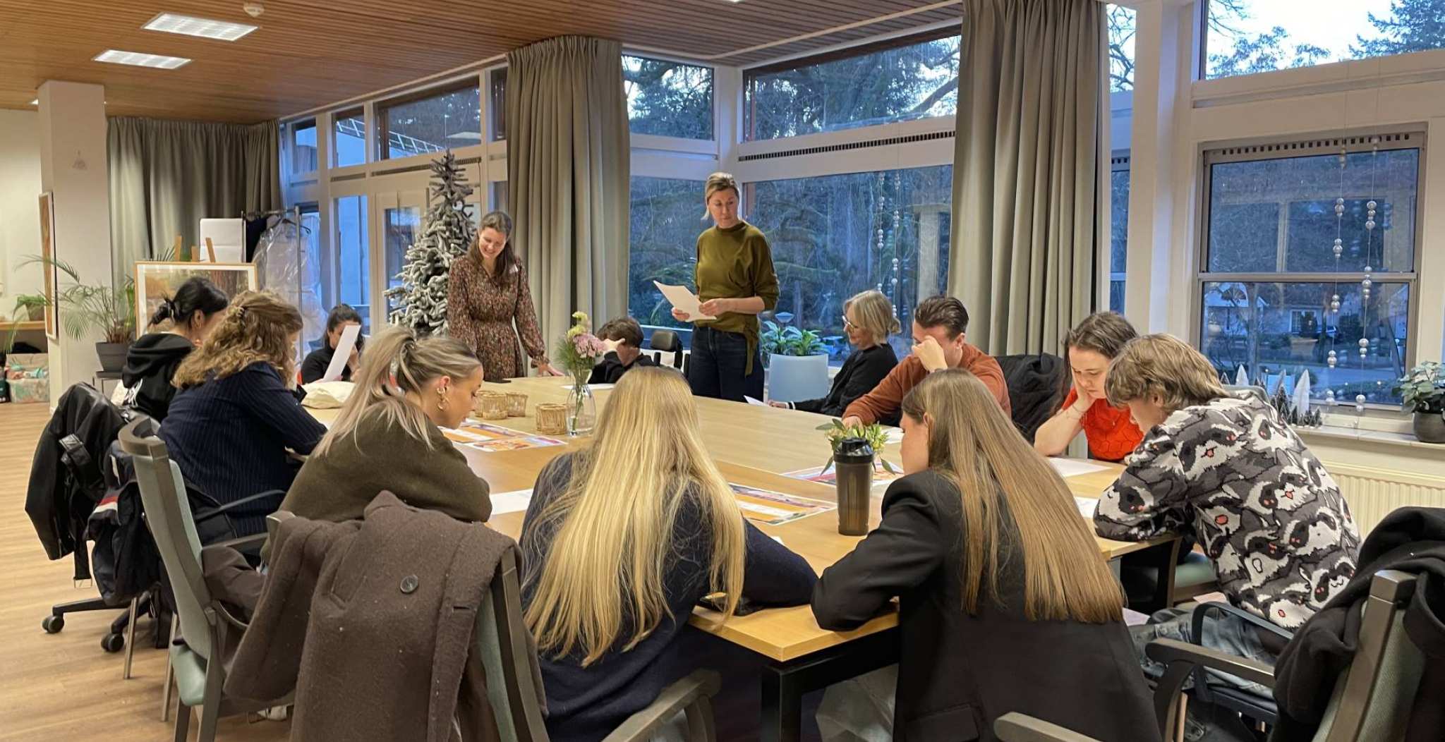 Werkbezoek met studenten van de minor Samen Sterker aan Accoladezorg