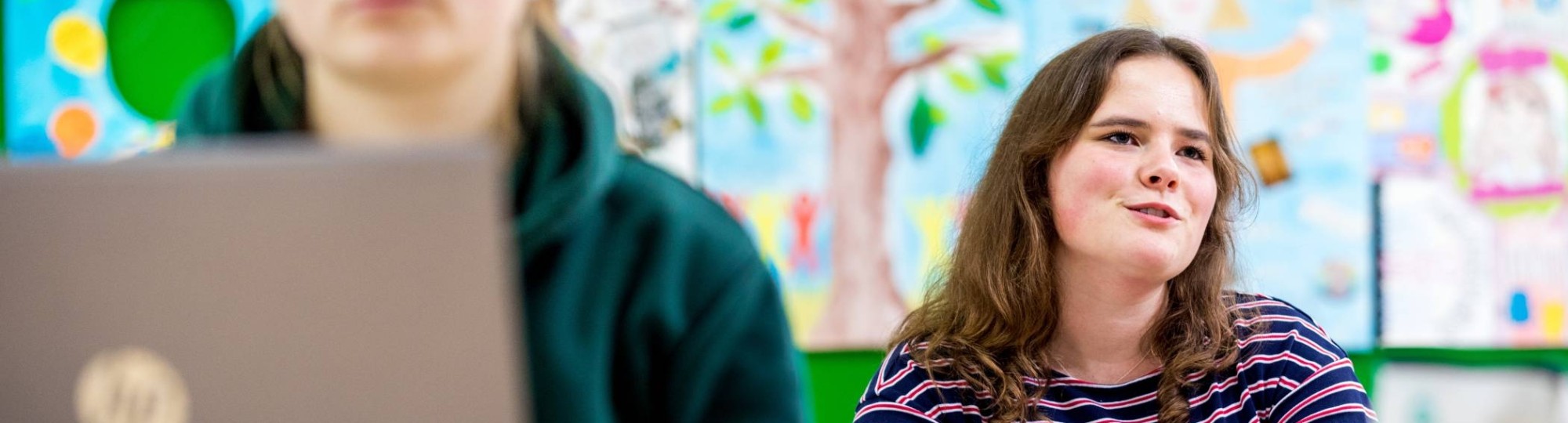 Leren om meervourdig perspectief te nemen. Student in de klas