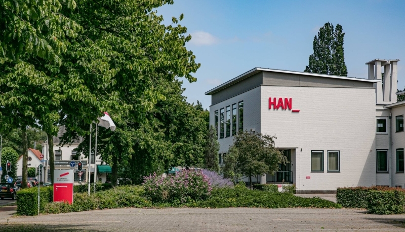 HAN-pand aan de Groenewoudseweg in Nijmegen