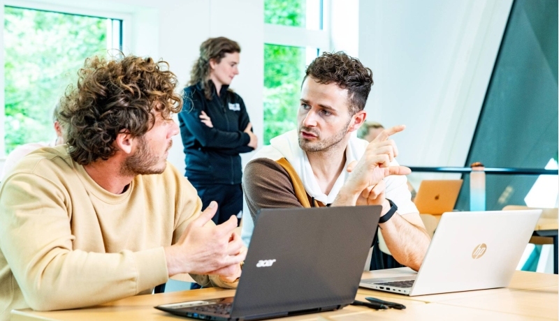 studenten alo deeltijd in klas Papendal