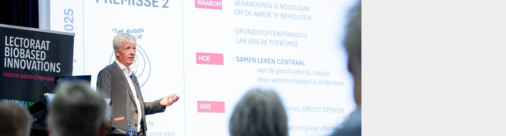 Christof Francke is lector Biobased Innovations van de HAN. Hij is gekoppeld aan HAN BioCentre