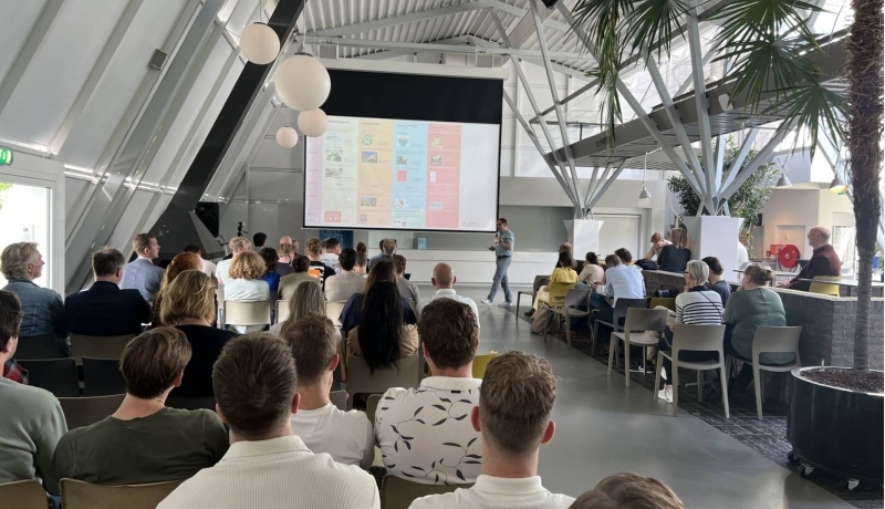 Zaal tijdens afstudeersymposium