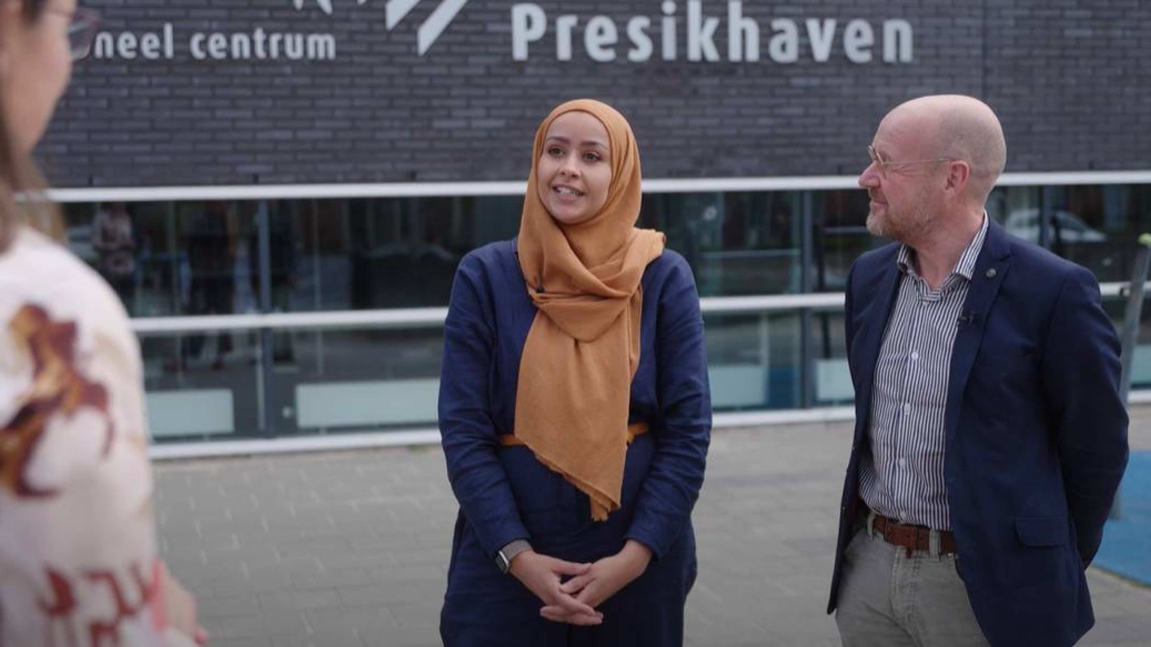 Videostill van de video: Lectoraat Responsief Beroepsonderwijs in gesprek over Labs en Werkplaatsen