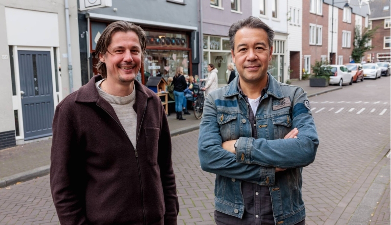 Erik Jansen en Marijn Siebel in Klarendal voor Project SCEPA