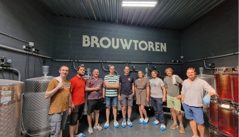 groep bij Brouwtoren