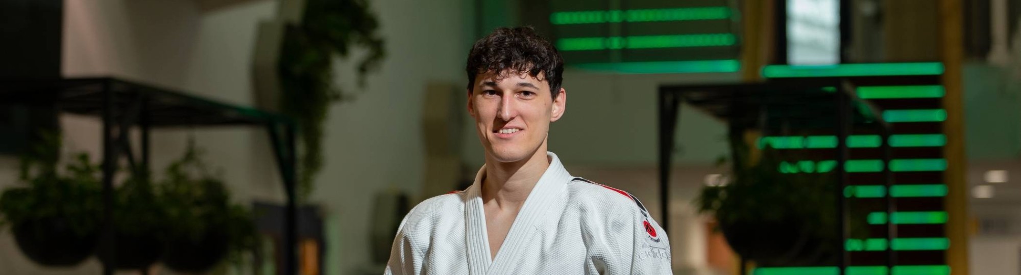 Naast zijn studie Bio-informatica is Ryan Engels ook topsporter. Zijn sport is jiu jitsu.