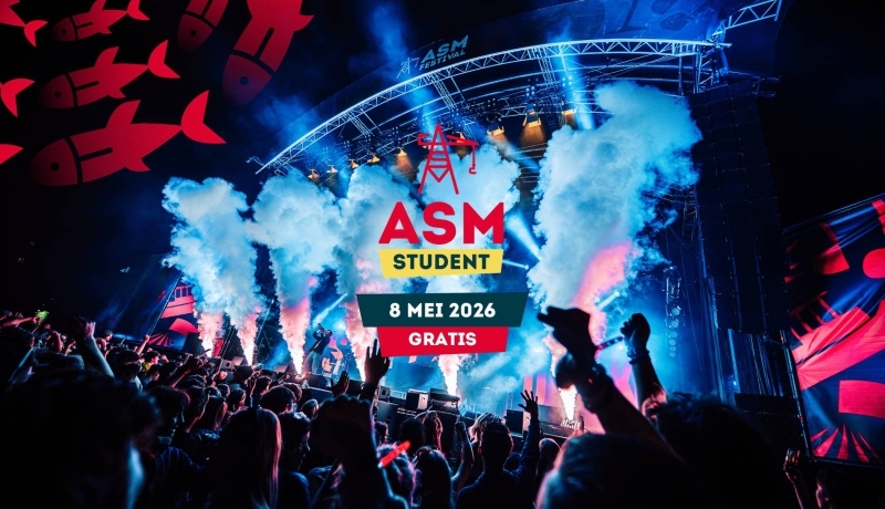 afbeelding van de stage van het ASM Student Festival