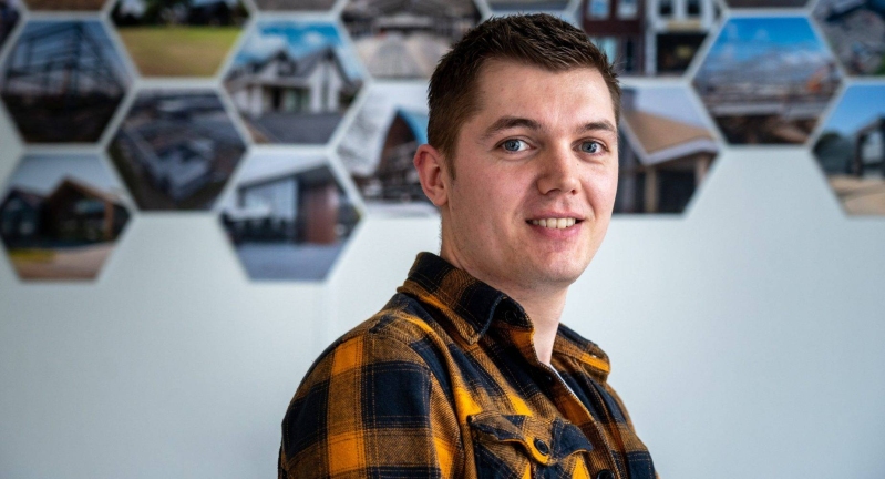 Timon den Houting, ondernemer Houting Bouwconstructies