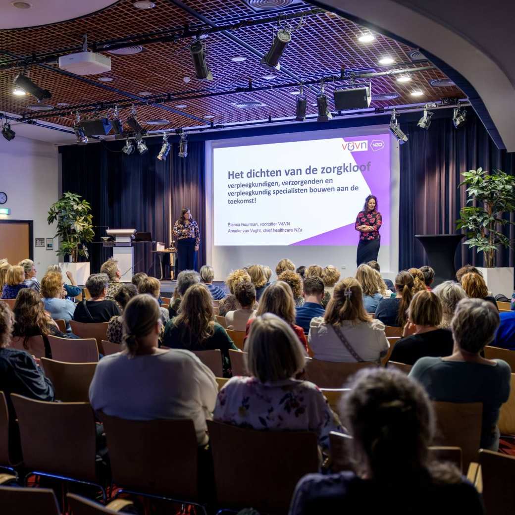 De zaal Congres over de Bogen in Nijmegen.