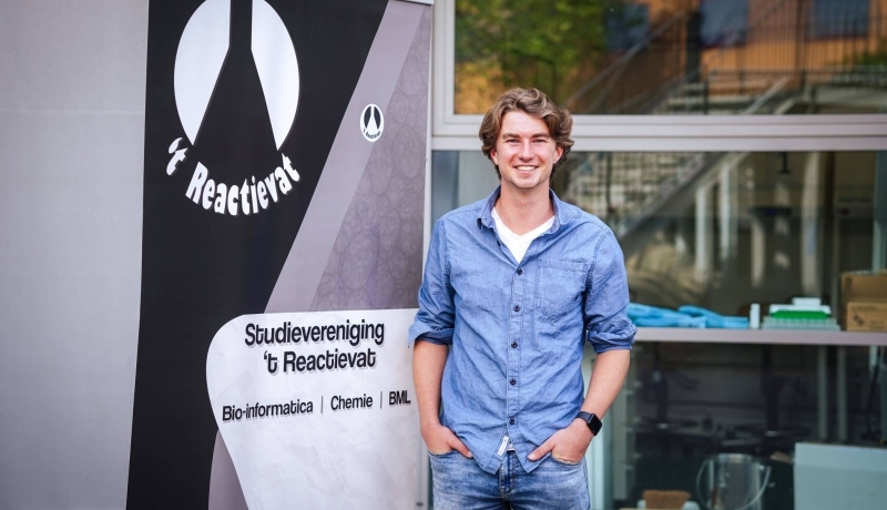 Voorzitter Hugo Colenbrander van 't Reactievat voor interview september 2022
