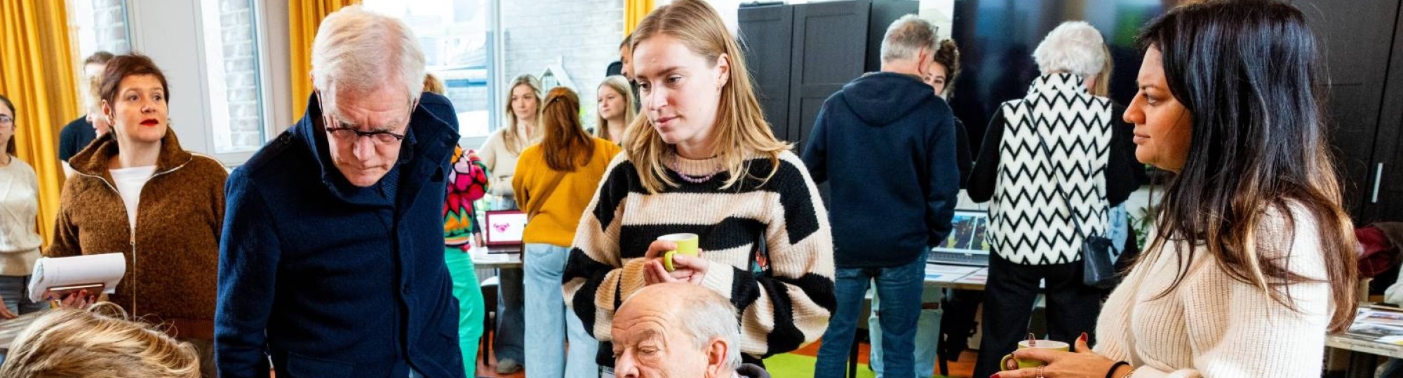 Labs en Werkplaats Hatert -studenten-professionals en burgers aan het werk