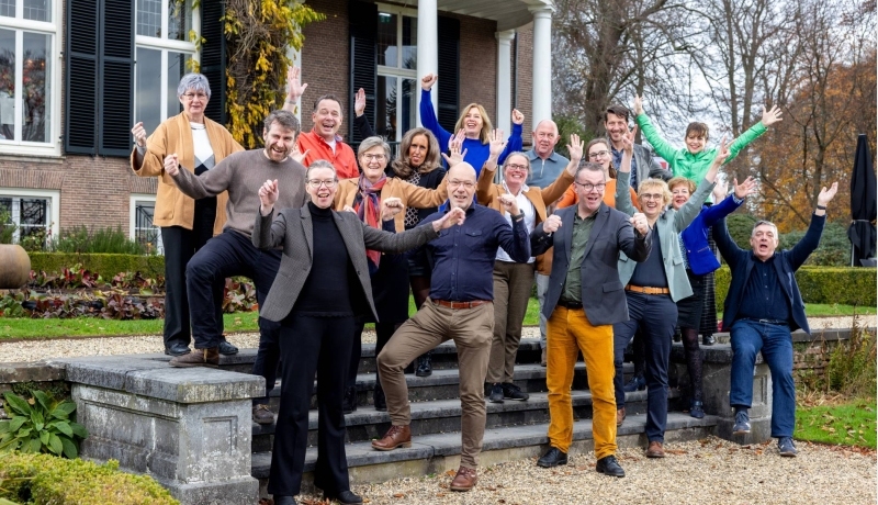 Juichend team SEECE