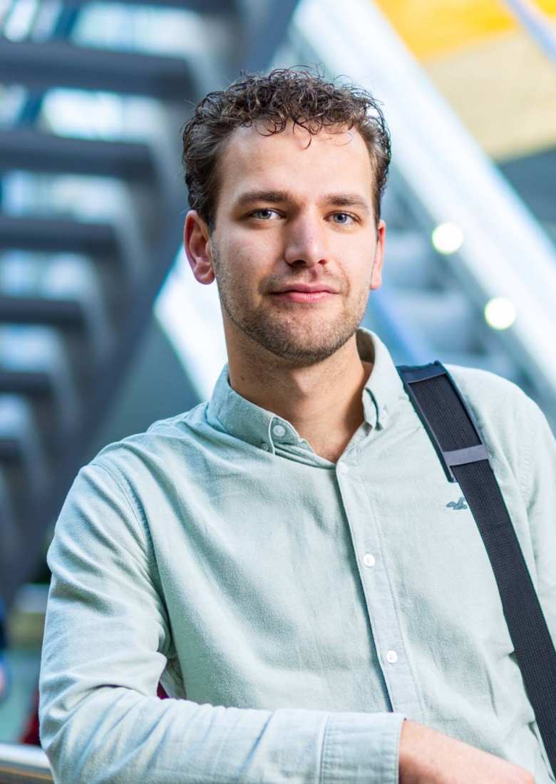 Portret Jesse de Klerk t.b.v. promotie Employer Branding