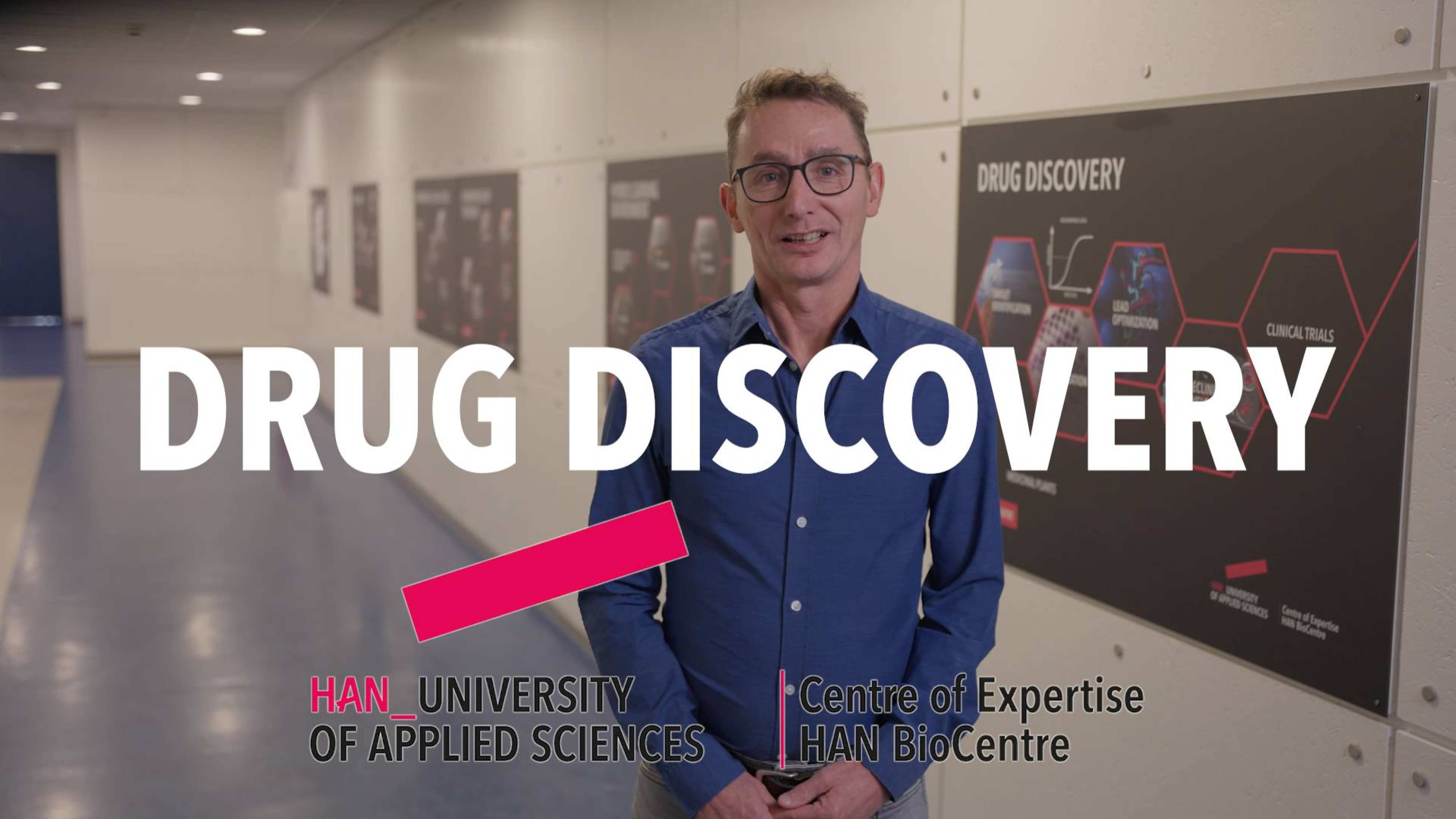 Stills van video's ter gelegenheid van het 20-jarig bestaan van HAN BioCentre