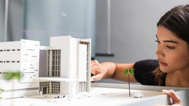 studente en maquette