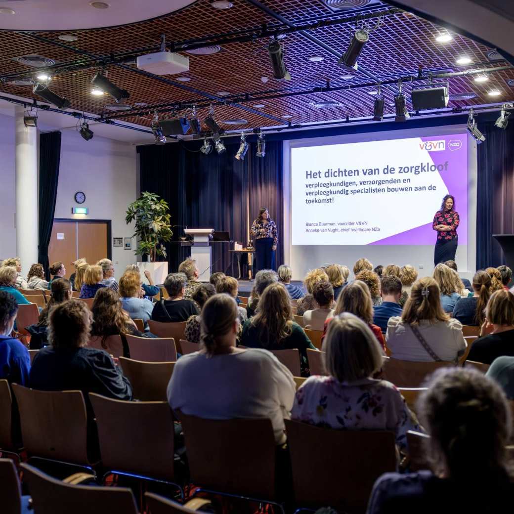 De zaal Congres over de Bogen in Nijmegen.