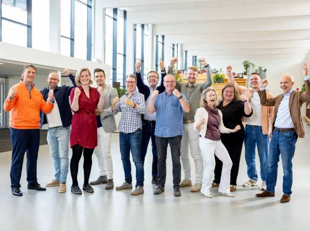 Teamfoto Lectoraat Smart Manufacturing