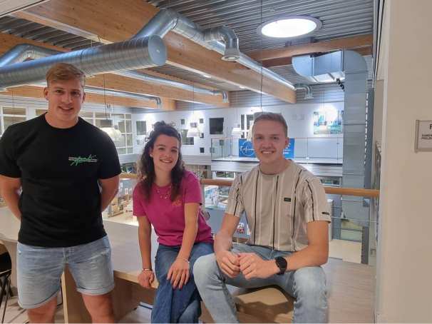 Ilha van Mierlo, Kees Arink en Joost Sarlemijn studeren binnen het AI atelier af op parametrisch ontwerpen.