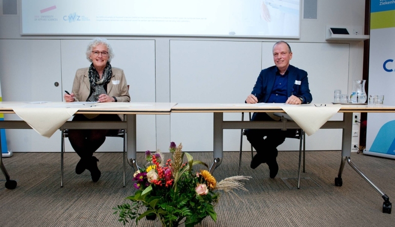 Ondertekening van intentieverklaring tussen HAN en CWZ