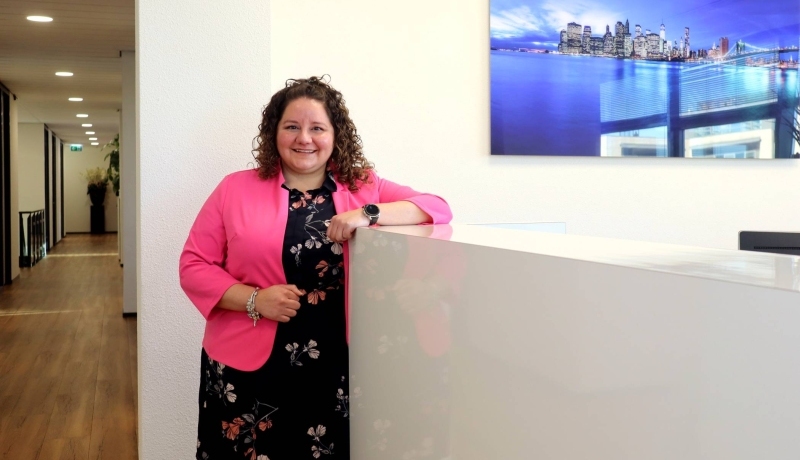 Michelle Martinez Parra deed het schakeltraject Accountancy & Controlling