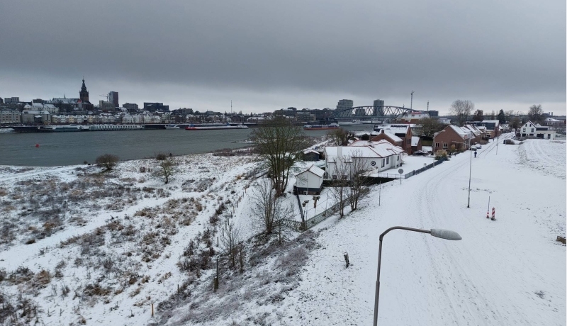 Winterweer in Nijmegen