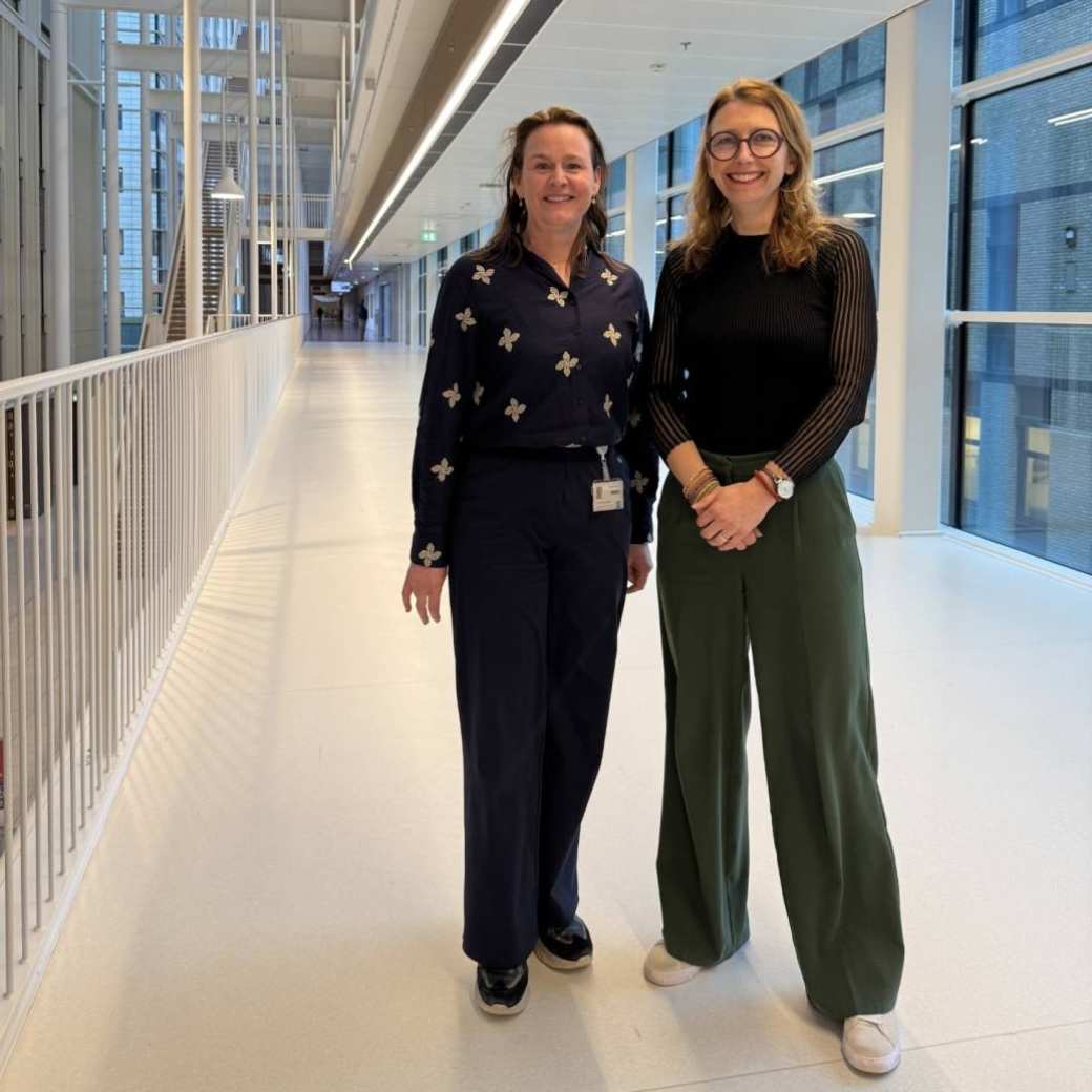 Manon van den Berg, expert Voeding Radboudumc en Barbara van der Meij, projectleider Centre of Expertise Bestendige Zorg HAN