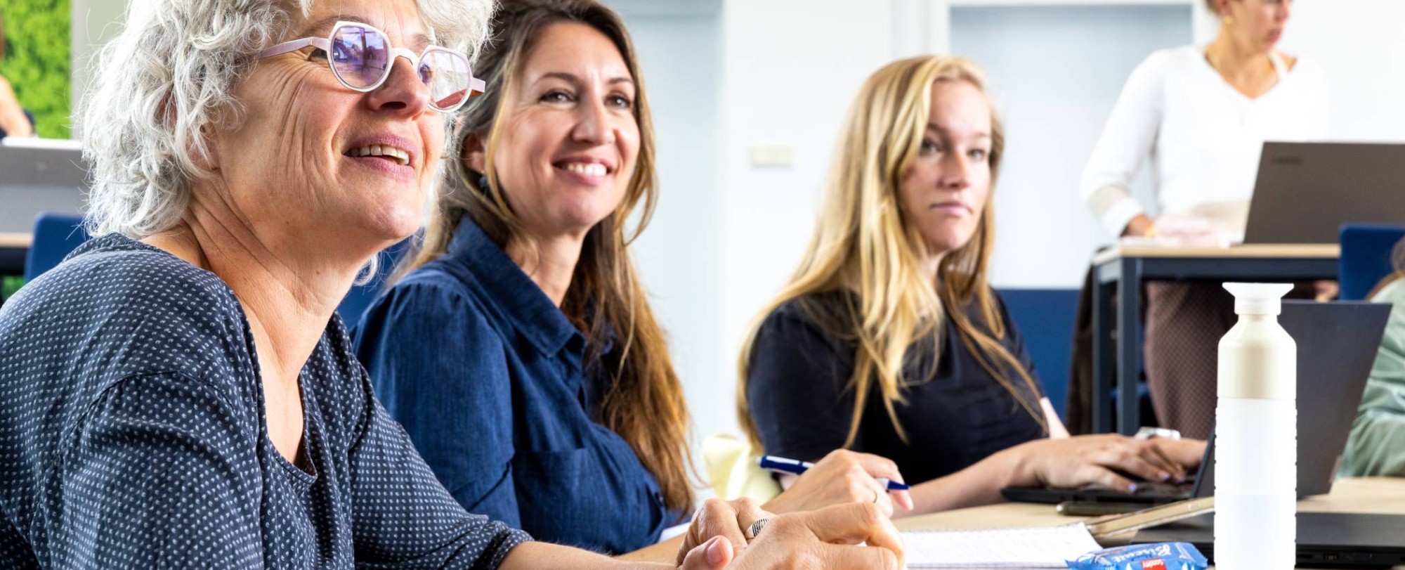 Een klas masterstudenten Pedagogiek duaal