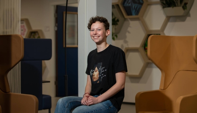 Bio-informaticastudent Maud Groenewegen