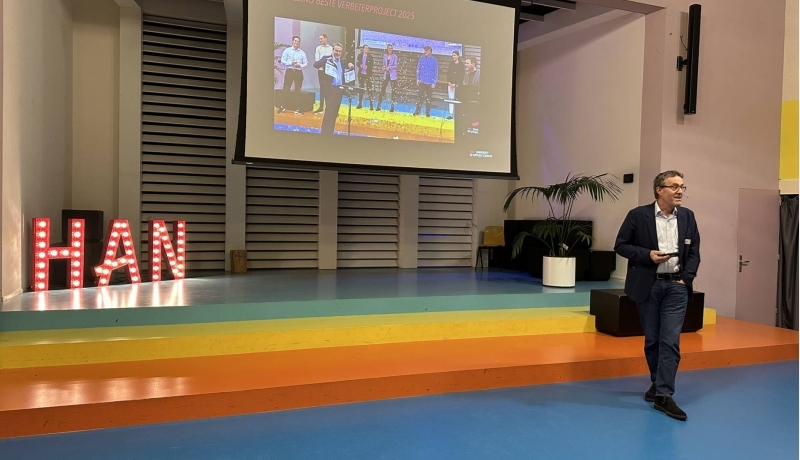 Start prijsuitreiking tijdens het HAN Lean Event 2025