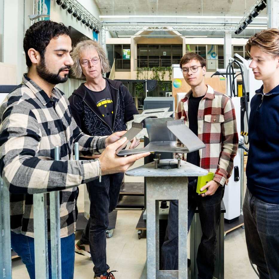 Studenten Technische Bedrijfskunde - Future (y)our Energy zijn enthousiast over hun studie