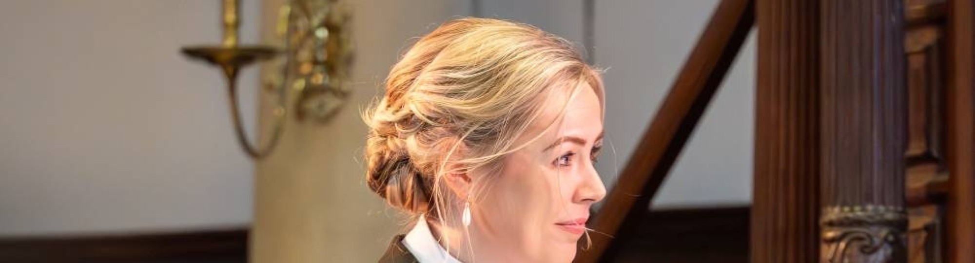 Foto gemaakt tijdens promotie van docent-onderzoeker Bregje van Swaaij